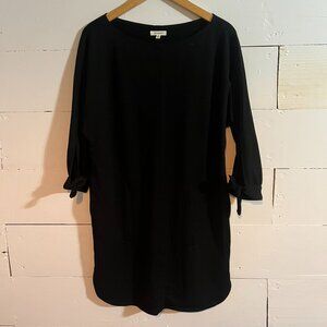 Max Studio Double Knit Tie Sleeve Dress Size Small